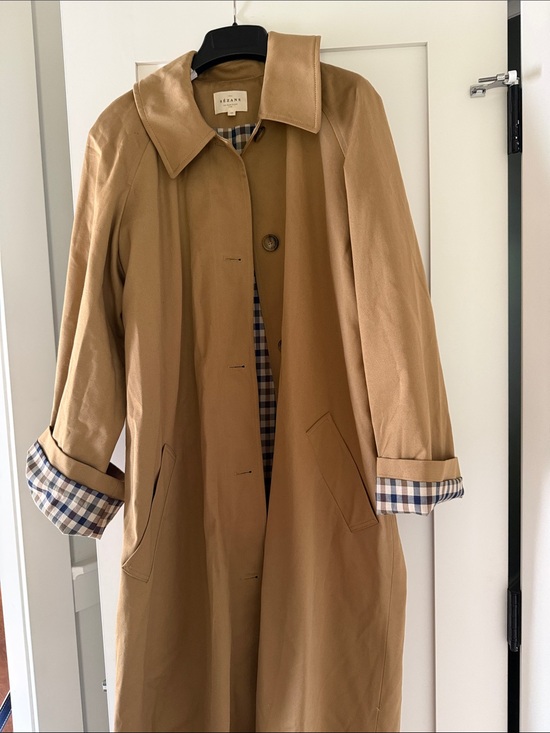 Sezane Jackets & Blazers - Sezane Clyde Coat Camel - Size 10